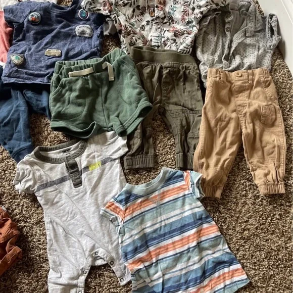 3-6 months baby boy summer clothes